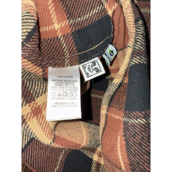 Obey Hardwork Leon Woven - size XXL - OG - Picture 5 of 12